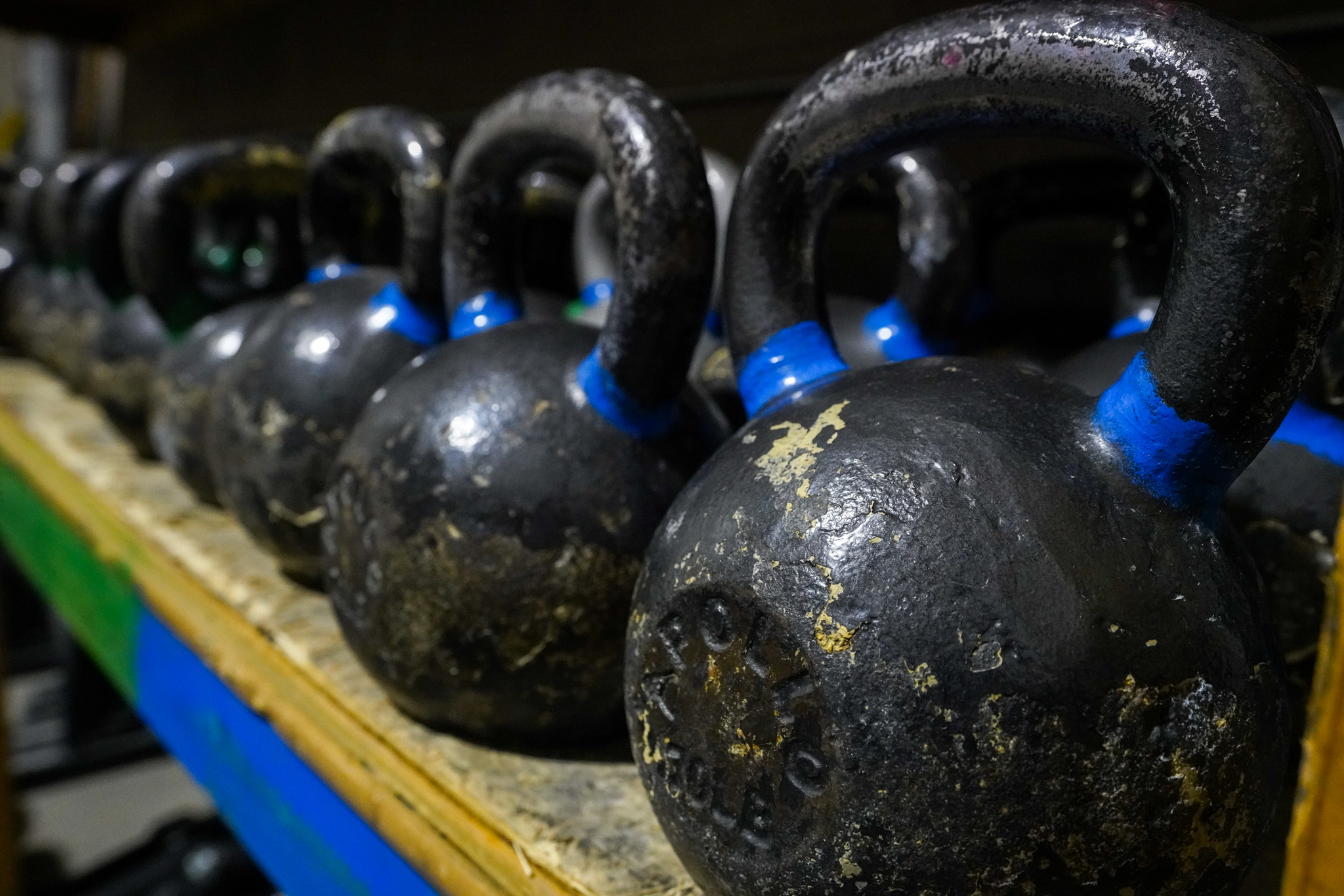 Kettlebells at CrossFit Dixie